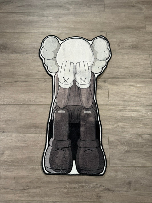 Custom “SEATED FADED KAWS” Rug