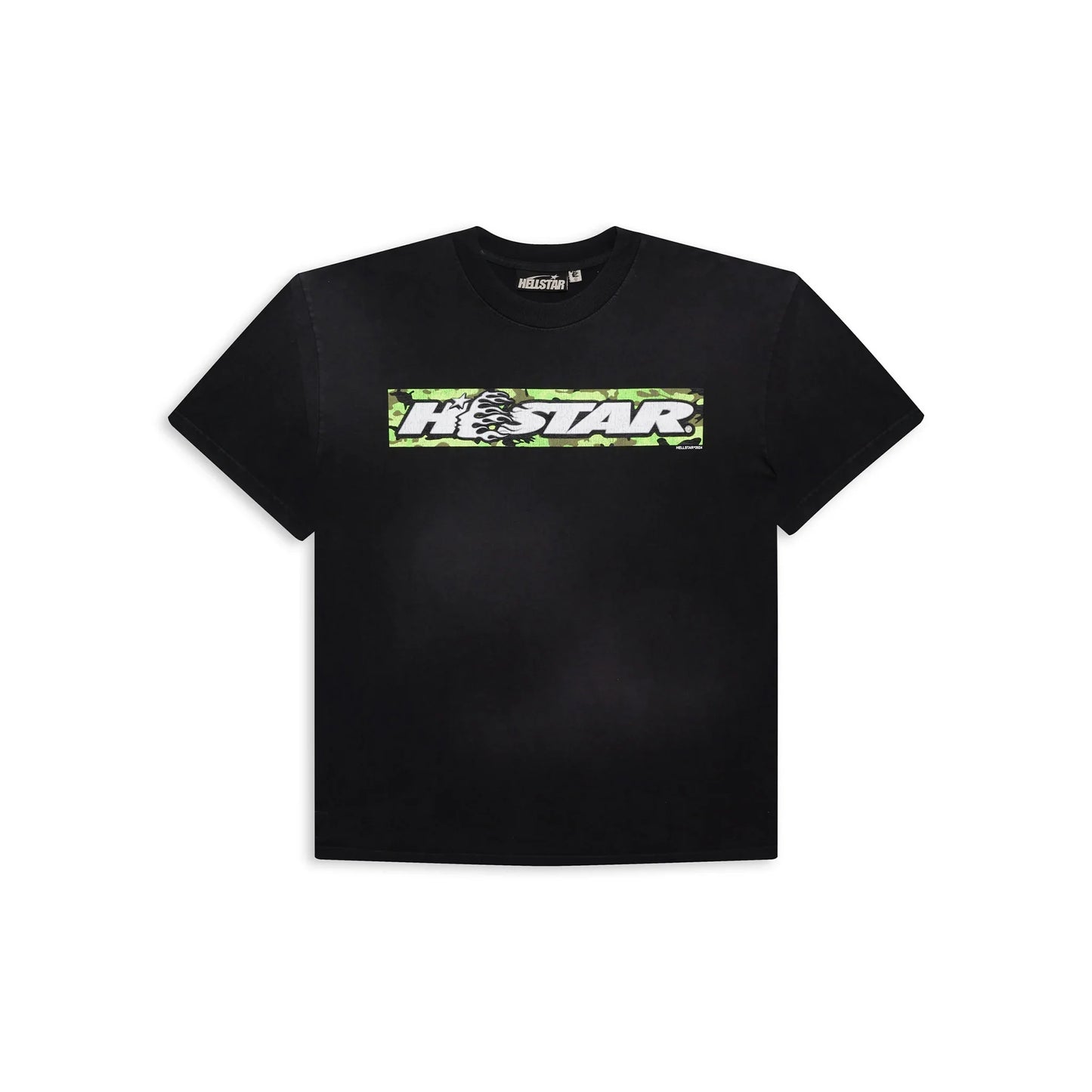 Hellstar Box Logo Tee "Green/Black"