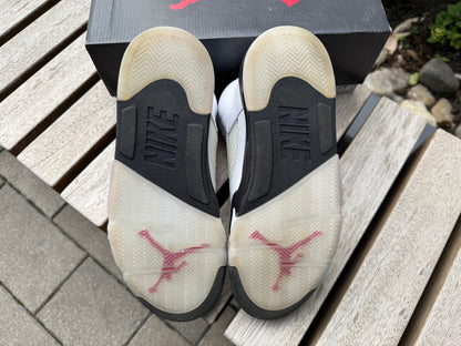Jordan 5 Retro Fire Red Silver Tongue (2020) *USED*