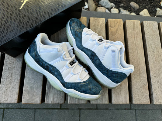 Jordan 11 Retro Low Snake Navy (2019) *USED*