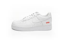 Nike Air Force 1 “Supreme” White (GS)