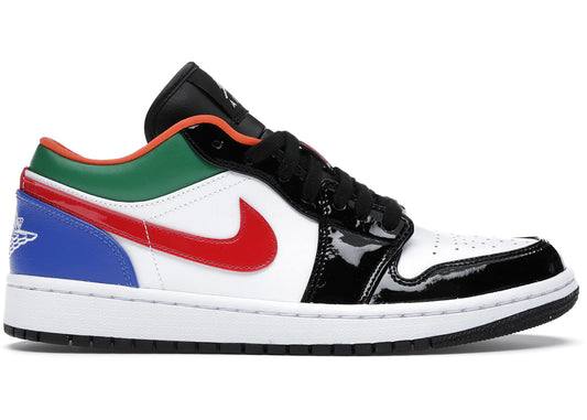 Jordan 1 Low Multi-Color Black Toe (Women's) *USED*