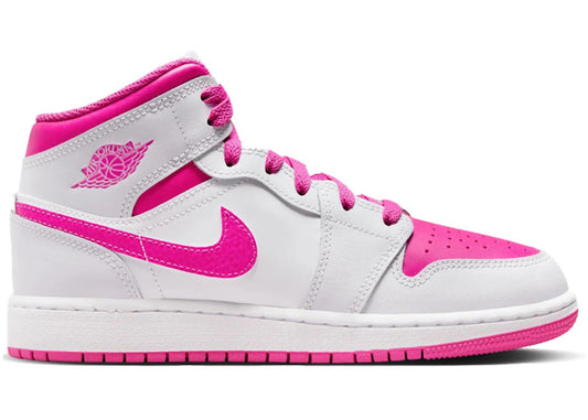 Jordan 1 Mid Fire Pink (GS)