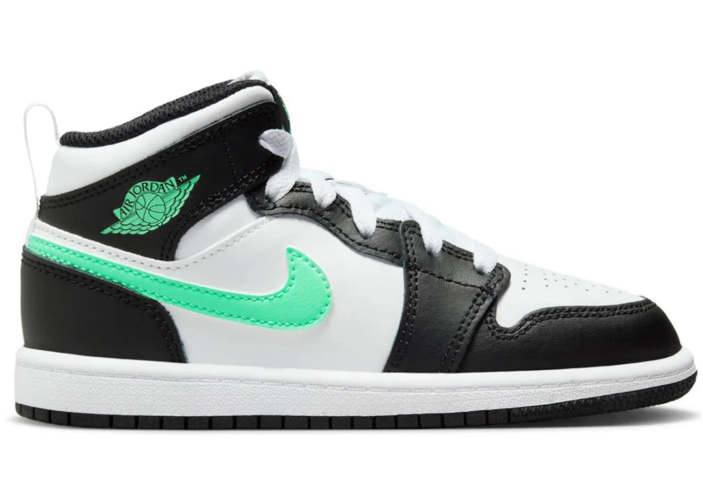 Jordan 1 Mid Green Glow (PS)