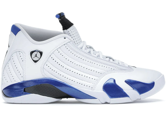 Jordan 14 Retro White Hyper Royal