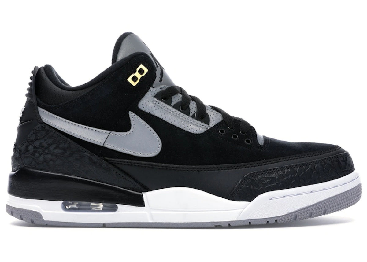 Jordan 3 Retro Tinker Black Cement Gold