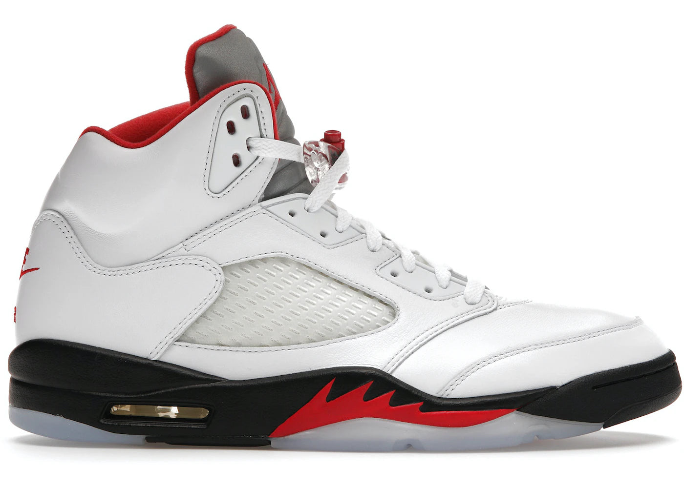 Jordan 5 Retro Fire Red Silver Tongue (2020) *USED*