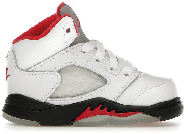 Jordan 5 Retro Fire Red Silver Tongue (2020) (TD)