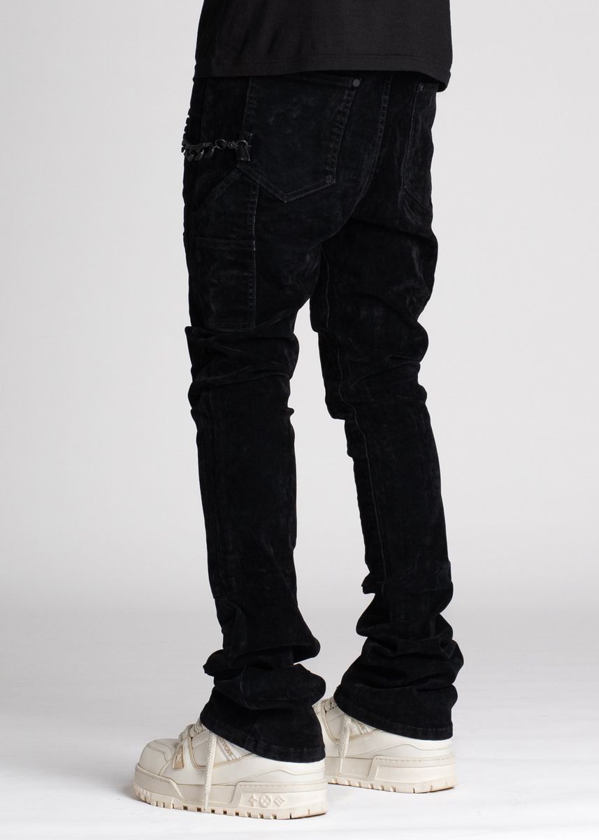 Guapi “All Black Velour Denim”