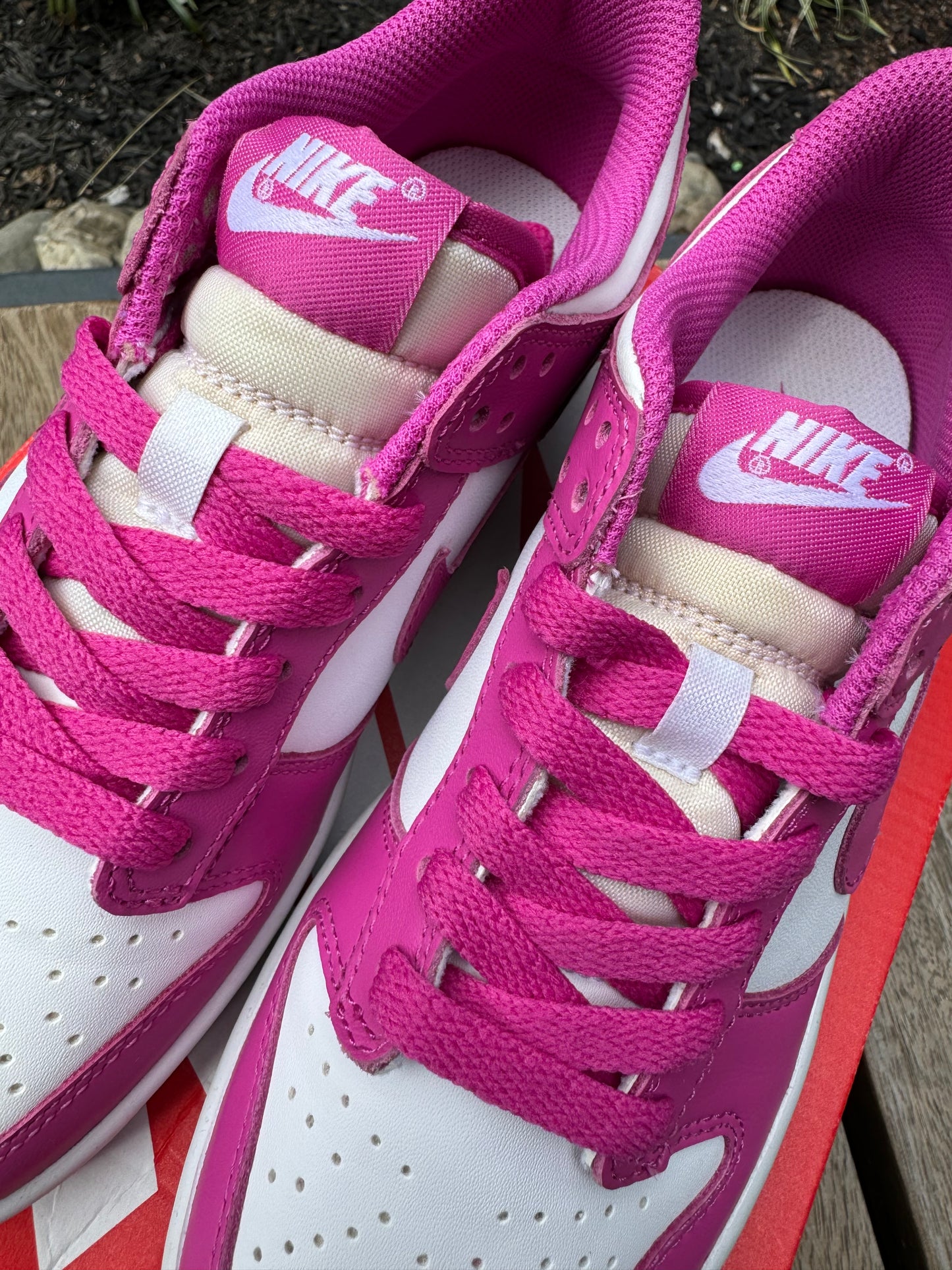 *USED* Nike Dunk Low “Active Fuchsia” (GS)