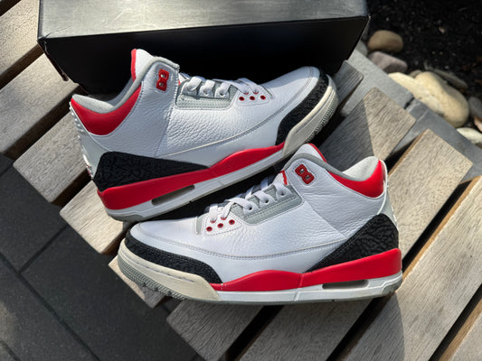 Jordan 3 Retro Fire Red (2013) *USED*