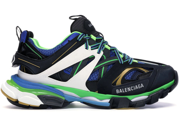 Balenciaga Track Green White Blue *USED* (REPLACEMENT BOX) (42 EU)