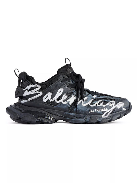 Balenciaga Track Sneaker 'Signature - Black White'
