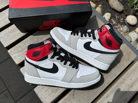 Jordan 1 Retro High Light Smoke Grey (GS) *USED*