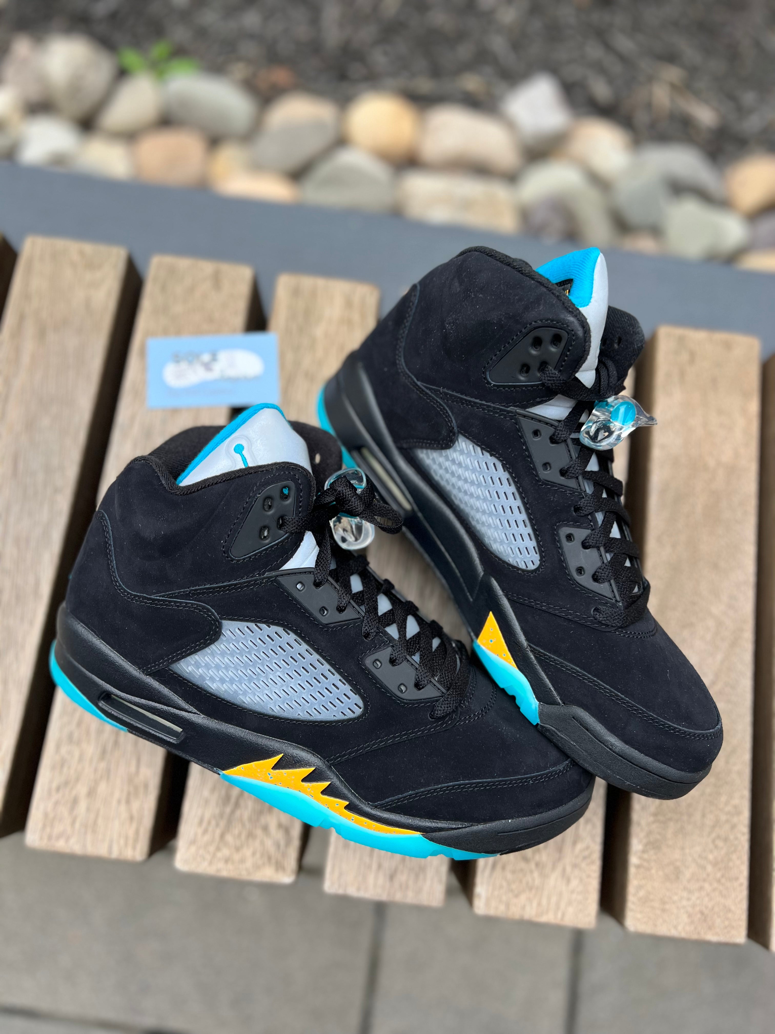 Air Jordan 5 “Aqua” – soleinspires.com