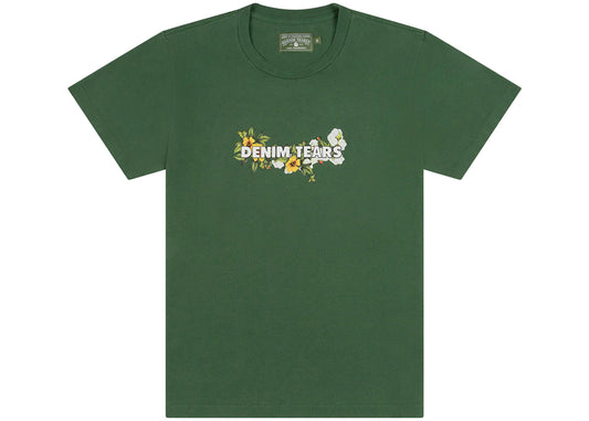 Denim Tears Logo Tee Green