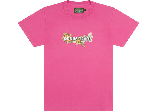 Denim Tears Logo Tee Pink