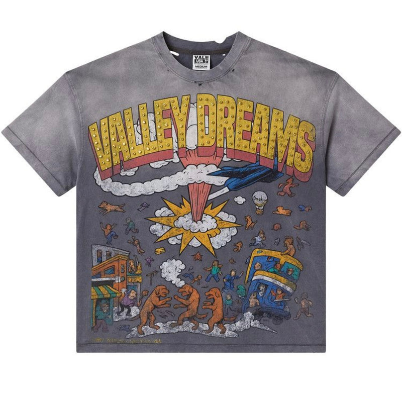 Vale Forever Faded Chaos Bling Tee