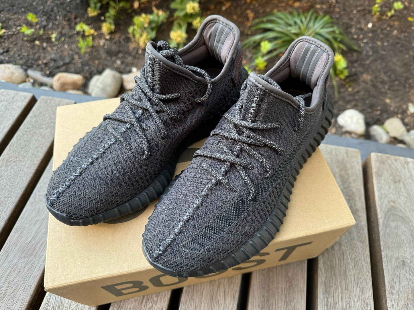 Adidas Yeezy Boost 350 V2 Black (Non-Reflective) *USED*