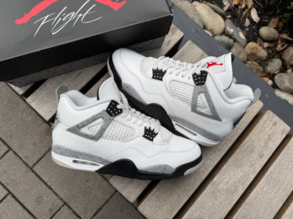 Jordan 4 Retro White Cement (2025) *USED*