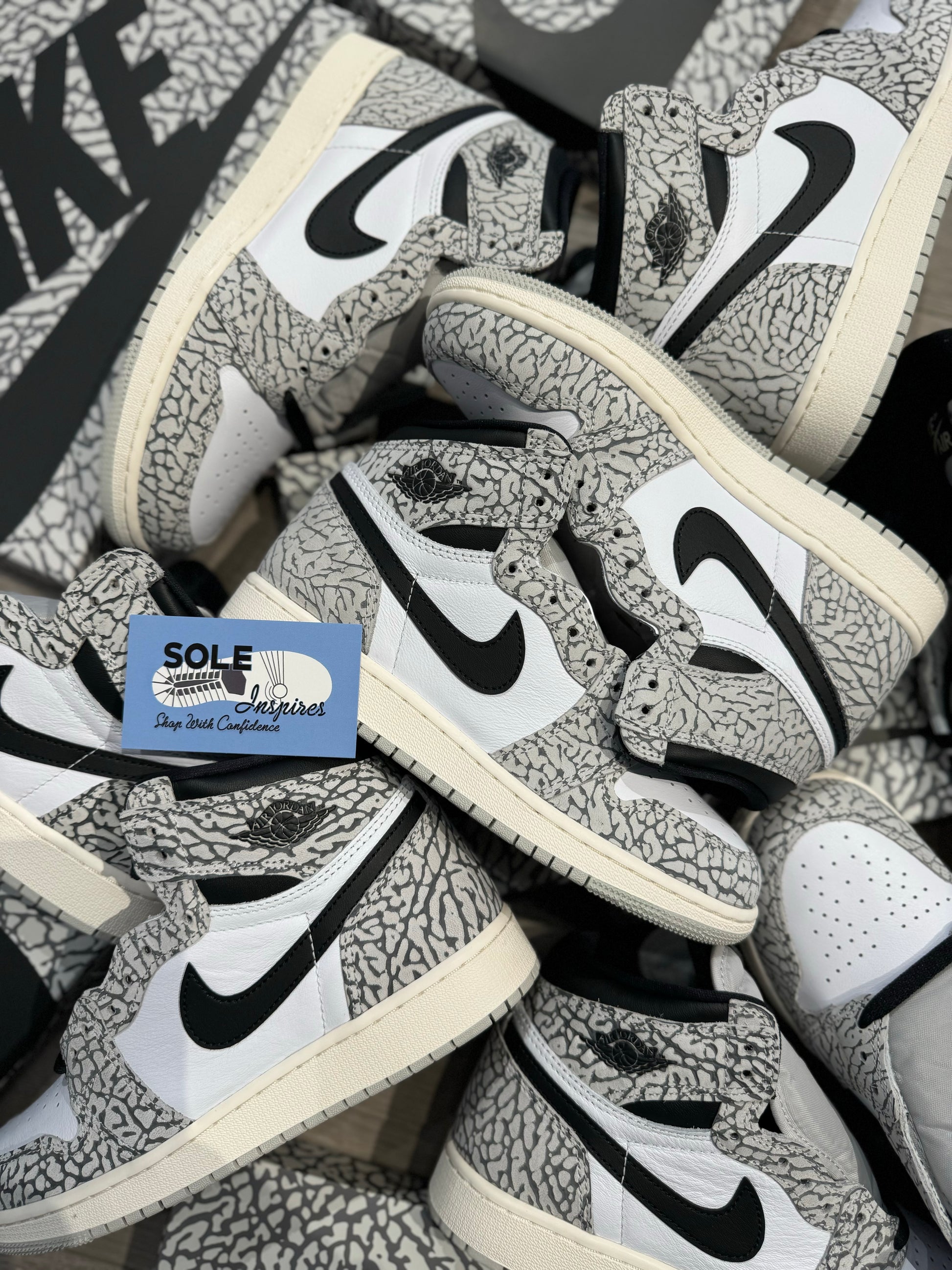 Air Jordan 1 “White Cement” (GS) – soleinspires.com