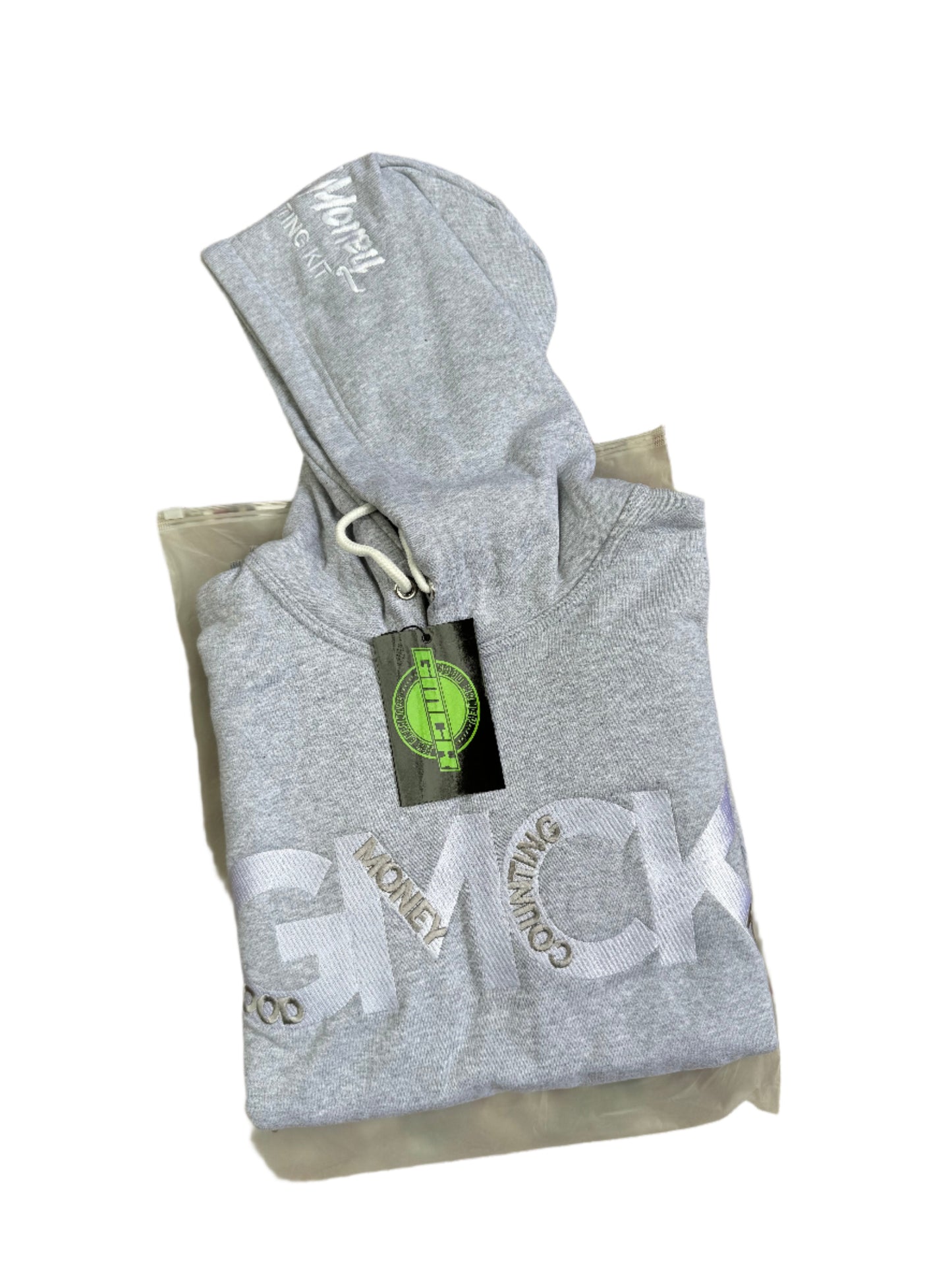 Good Money Hoodie "Grey/White"