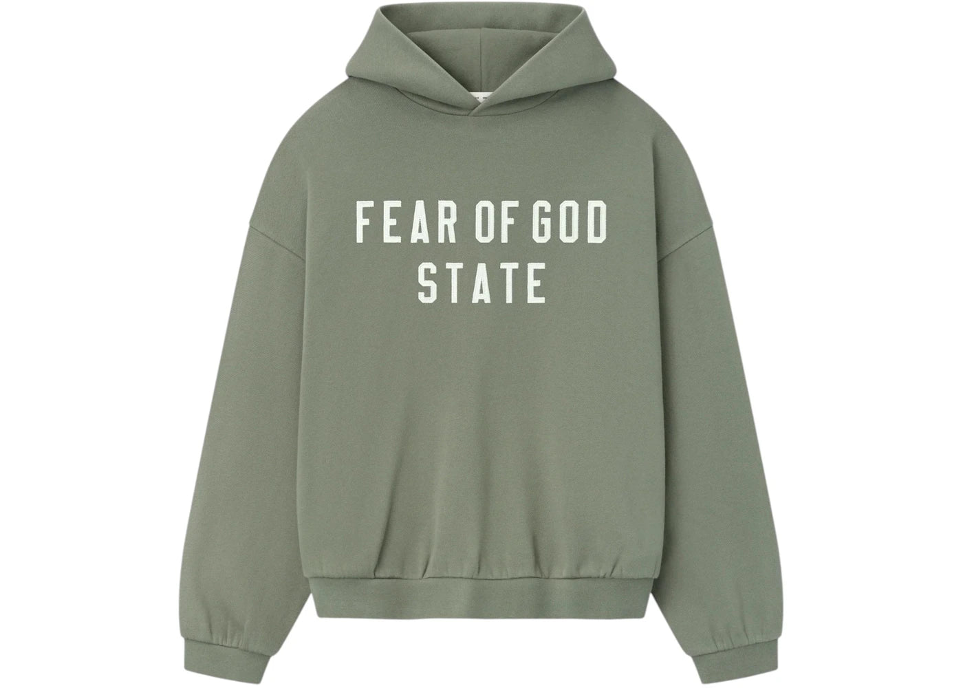 Fear of God Essentials 90's Fleece Hoodie Moss