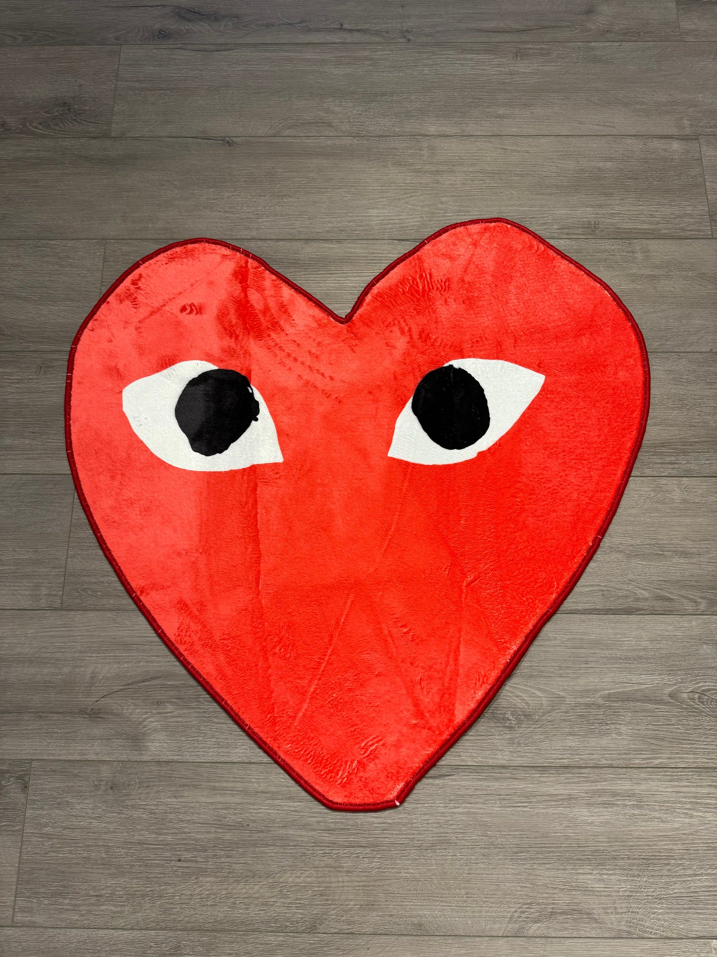 Custom “CDG RED HEART” Rug