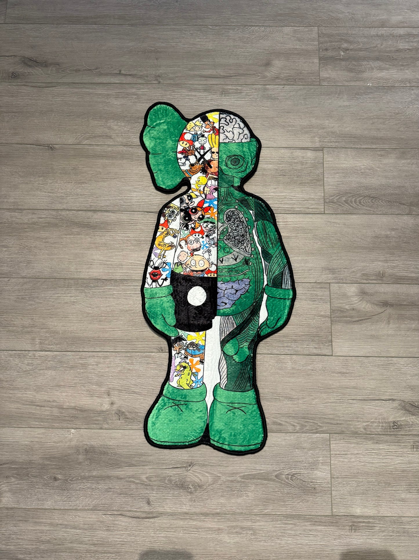 Custom “KAWS/RUG RATS” Rug