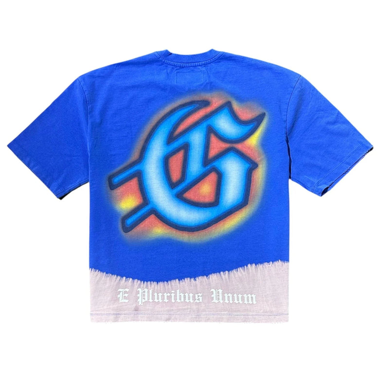 Godspeed Off the Leash T-Shirt Royal Acid Wash