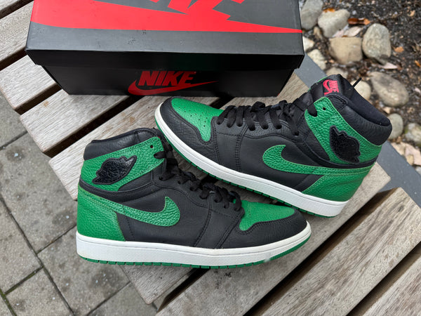 Jordan 1 Retro High Pine Green Black "USED"