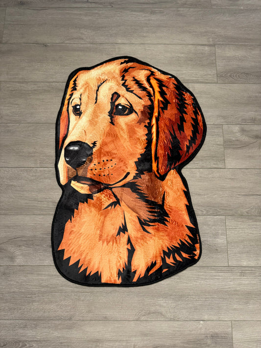 Custom “GOLDEN RETRIEVER DOG” Rug