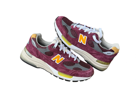 New Balance 992 Burgundy Gold *USED*