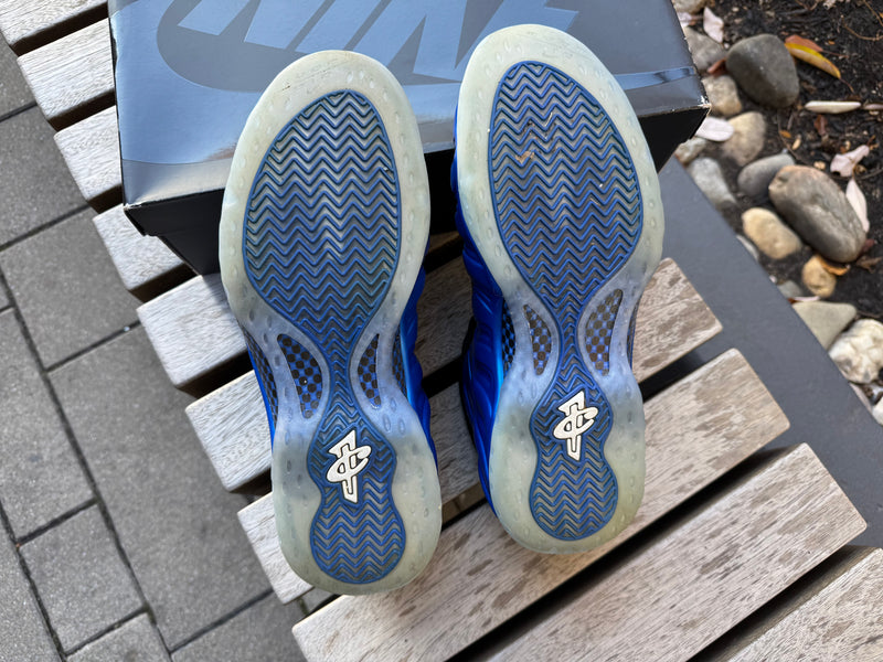 Nike Air Foamposite One International Blue *USED*