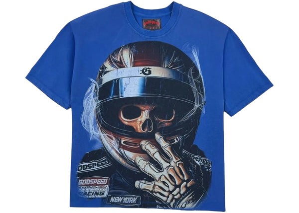 Godspeed Glory Cup Blue Tee