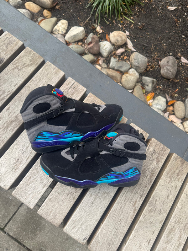 Jordan 8 Retro Aqua (2025) *USED*