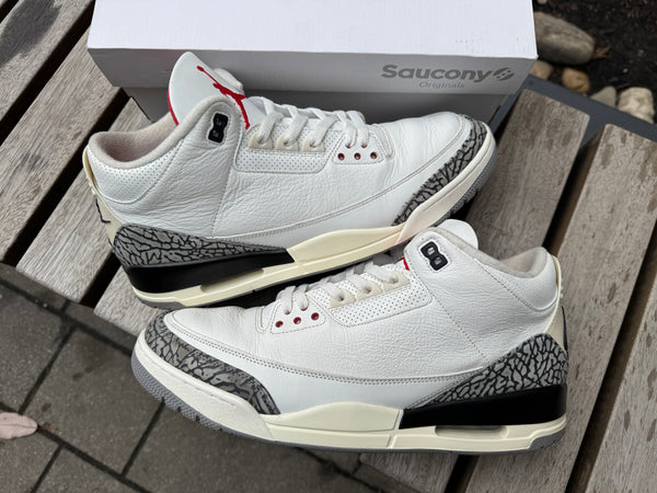 Jordan 3 Retro White Cement Reimagined *USED*