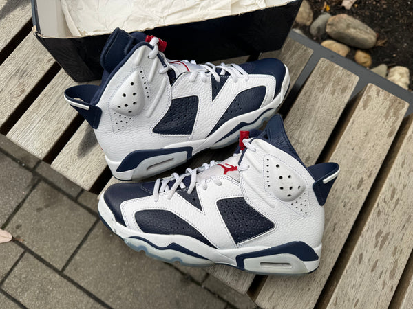 Jordan 6 Retro Olympic (2024) *USED* (NO BOX LID)