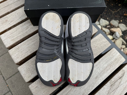 Jordan 12 Retro White Dark Grey (GS) *USED*