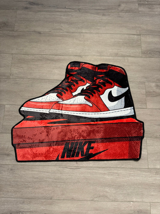 Custom “JORDAN 1 ON TOP BOX” Rug