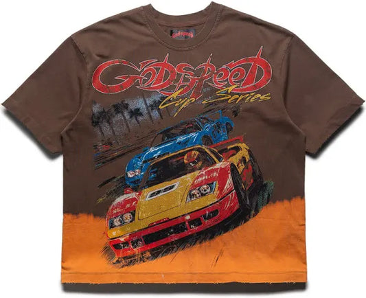 Godspeed F.T.W T-Shirt Brown Wash