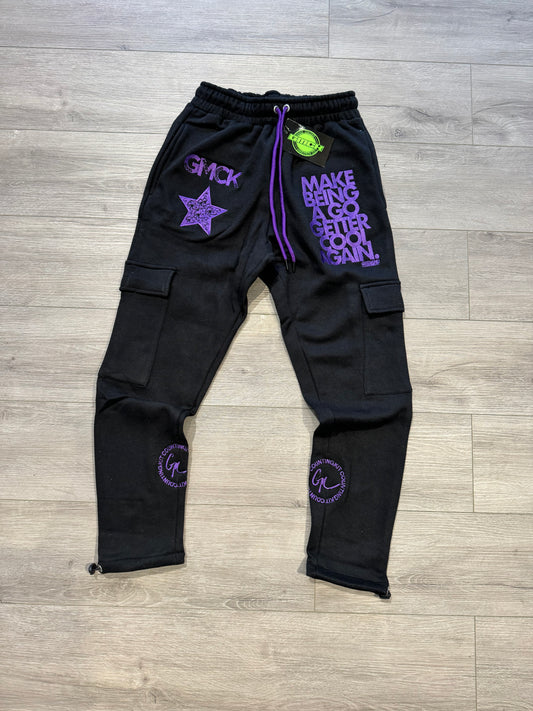 Good Money Sweatpants “Black/Purple”