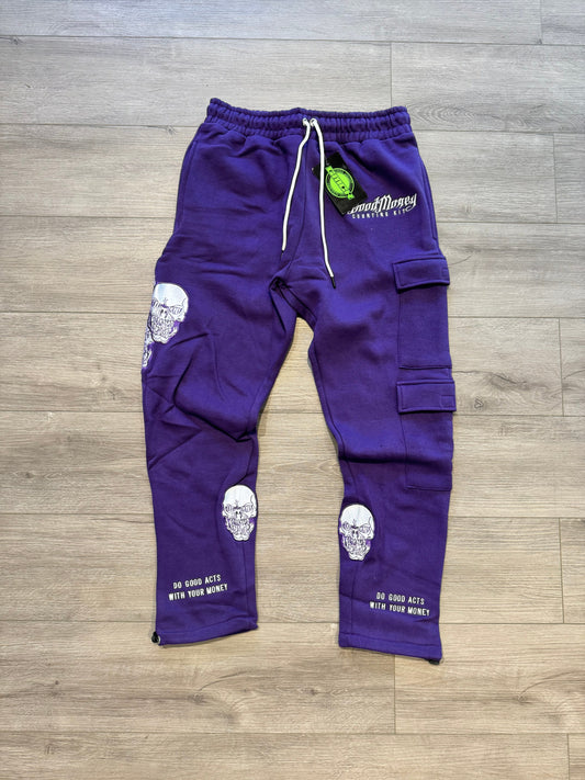 Good Money Sweatpants “Purple Black”