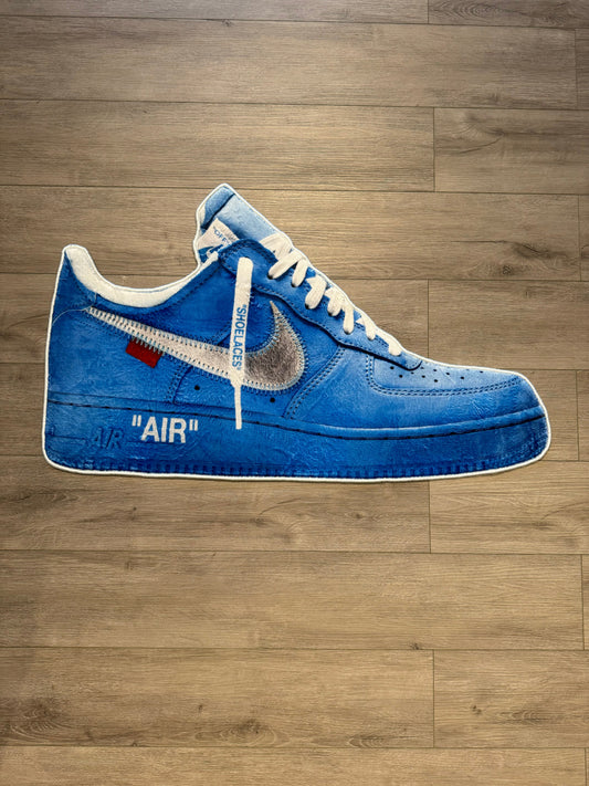 Custom “BLUE OFF WHITE AIR FORCE” Rug