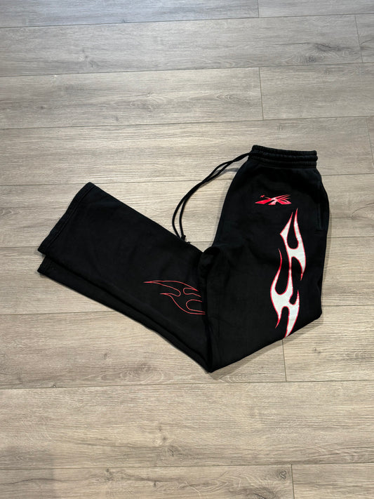 Hellstar “Sports Future Flame Black” Sweatpants