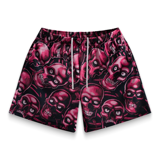 Bravest Studio “Pink Skulls” Shorts