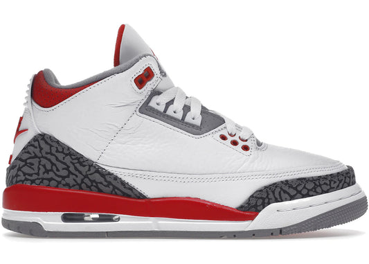 Jordan 3 Retro Fire Red (2022) (GS) *USED*