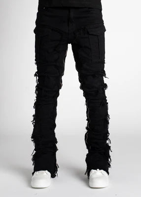 Guapi “Obsidian Black Stacked Denim”