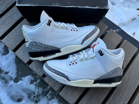 Jordan 3 Retro White Cement Reimagined *USED*