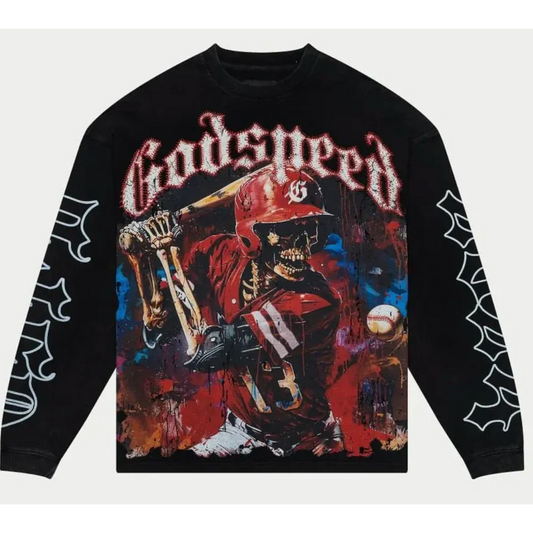 Godspeed Grandslam Longsleeve (Black wash)